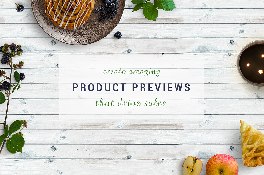 Product previews that drive sales